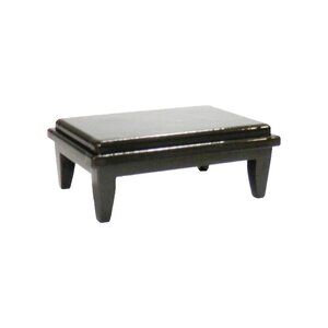 Our Generation 6" Lori Doll Ballet Studio Black Bench Furniture Coffee Table
